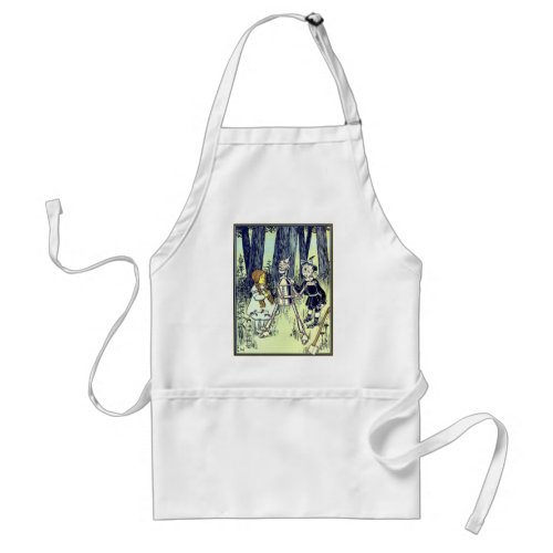 Vintage Wizard of Oz Dorothy Meets the Tinman Adult Apron