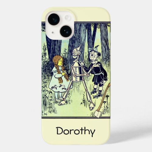 Vintage Wizard of Oz Dorothy Meets the Tinman Case_Mate iPhone 14 Case