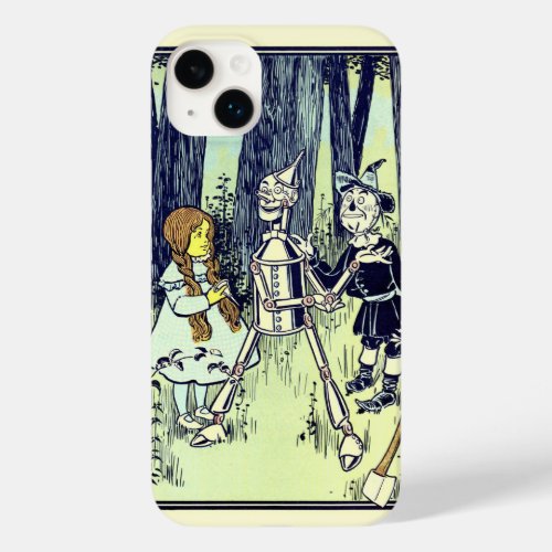 Vintage Wizard of Oz Dorothy Meets the Tinman Case_Mate iPhone 14 Plus Case