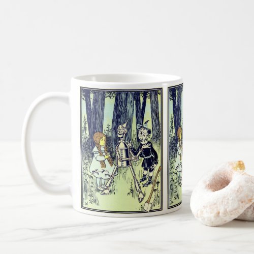 Vintage Wizard of Oz Dorothy Meets the Tinman Coffee Mug