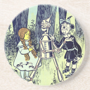 Vintage Wizard of Oz, Dorothy Meets the Tinman Drink Coaster