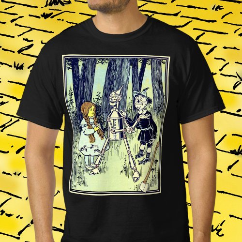 Vintage Wizard of Oz Dorothy Meets the Tinman T_Shirt