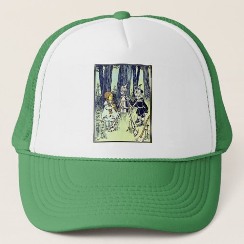 Vintage Wizard of Oz Dorothy Meets the Tinman Trucker Hat