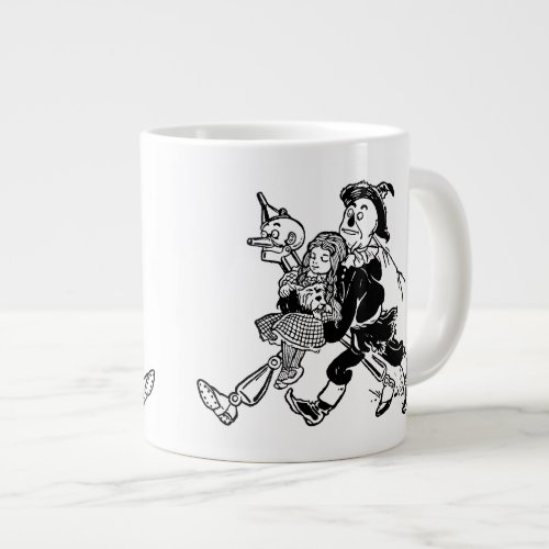 Vintage Wizard of Oz Dorothy Sleeping with Poppies Large Coffee Mug