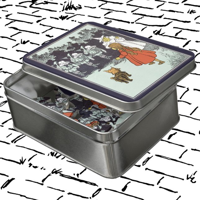 Vintage Wizard of Oz Dorothy Toto Glinda Munchkins Jigsaw Puzzle (Creator Uploaded)