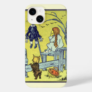 Vintage Wizard of Oz, Dorothy Toto Meet Scarecrow Case-Mate iPhone 14 Case