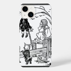 Vintage Wizard of Oz, Dorothy Toto Meet Scarecrow Case-Mate iPhone 14 Case
