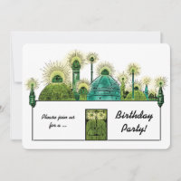 Vintage Wizard of Oz, Emerald City Birthday Party
