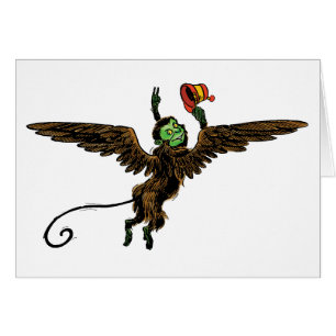 Vintage Wizard of Oz, Evil Flying Monkey Cards