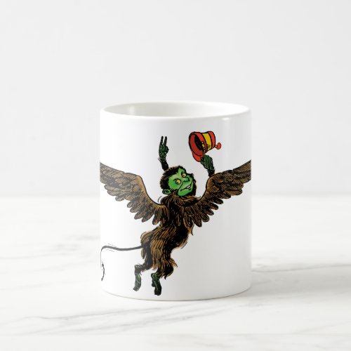 Vintage Wizard of Oz Evil Flying Monkey Coffee Mug