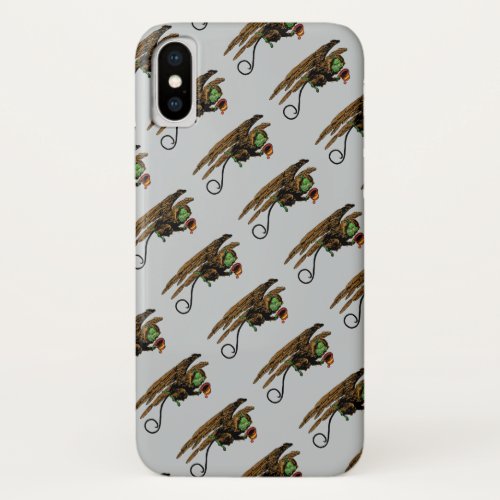 Vintage Wizard of Oz Evil Flying Monkey Hat iPhone XS Case