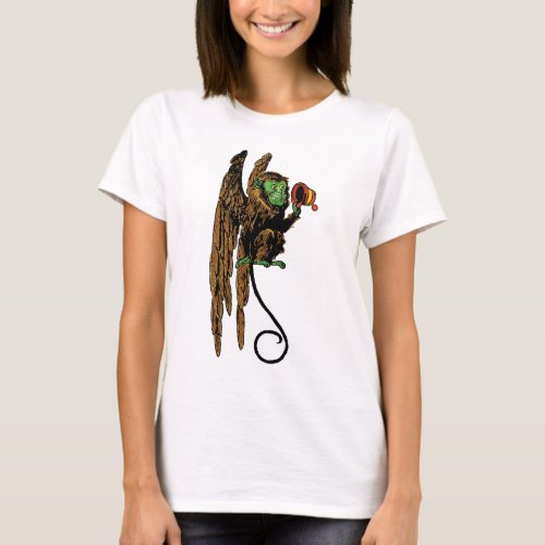 Vintage Wizard of Oz Evil Flying Monkey Hat T_Shirt