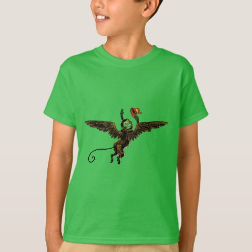 Vintage Wizard of Oz Evil Flying Monkey T_Shirt