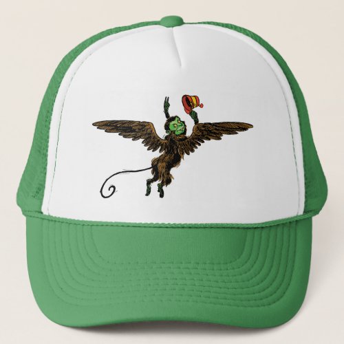 Vintage Wizard of Oz Evil Flying Monkey Trucker Hat