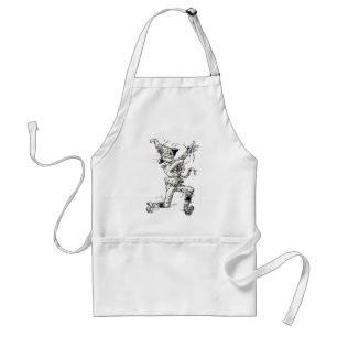 Vintage Wizard of Oz Fairy Tales, the Scarecrow Adult Apron