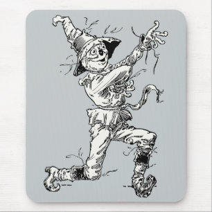 Vintage Wizard of Oz Fairy Tales, the Scarecrow Mouse Pad