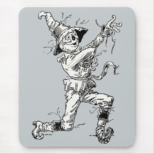 Vintage Wizard of Oz Fairy Tales the Scarecrow Mouse Pad