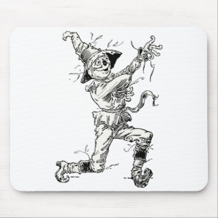 Vintage Wizard of Oz Fairy Tales, the Scarecrow Mouse Pad