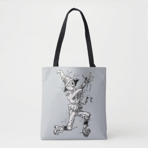 Vintage Wizard of Oz Fairy Tales the Scarecrow Tote Bag