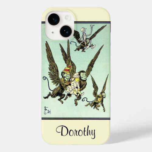 Vintage Wizard of Oz Flying Monkeys with Dorothy Case_Mate iPhone 14 Case