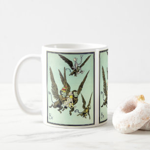 Vintage Wizard of Oz, Flying Monkeys with Dorothy Coffee Mug