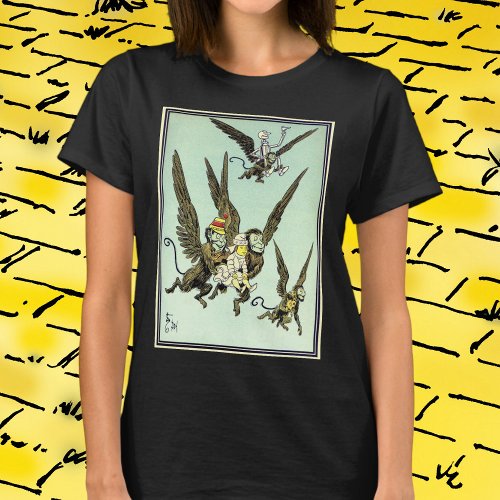 Vintage Wizard of Oz Flying Monkeys with Dorothy T_Shirt