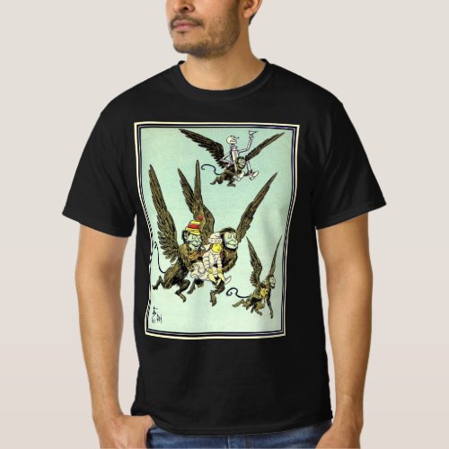 Vintage Wizard of Oz Flying Monkeys with Dorothy T_Shirt