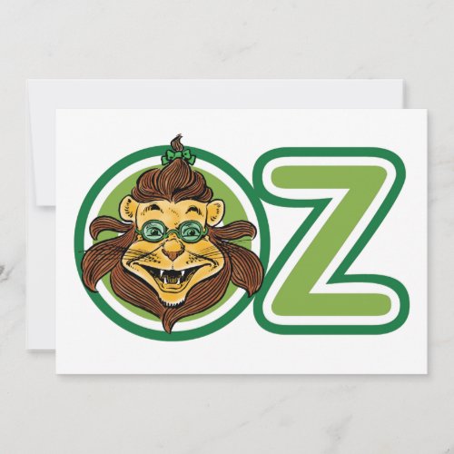 Vintage Wizard of Oz Lion in the Letter O