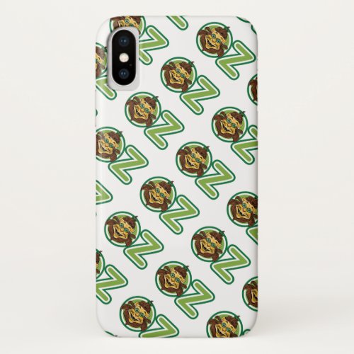 Vintage Wizard of Oz Lion in the Letter O iPhone XS Case