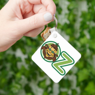 Vintage Wizard of Oz, Lion in the Letter O Keychain