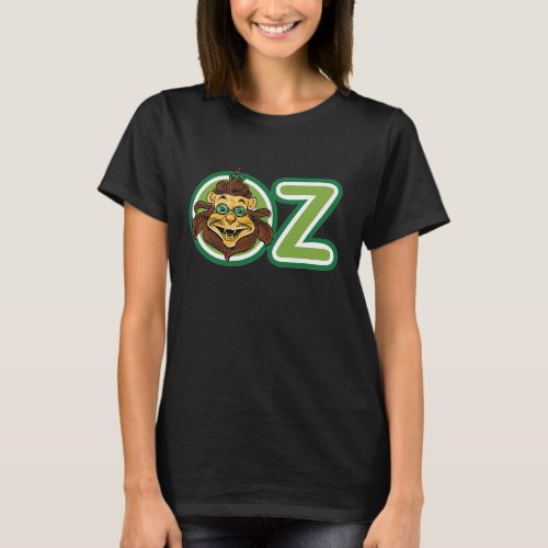 Vintage Wizard of Oz Lion in the Letter O T_Shirt