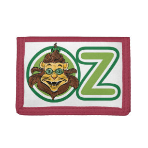 Vintage Wizard of Oz, Lion in the Letter O Trifold Wallet