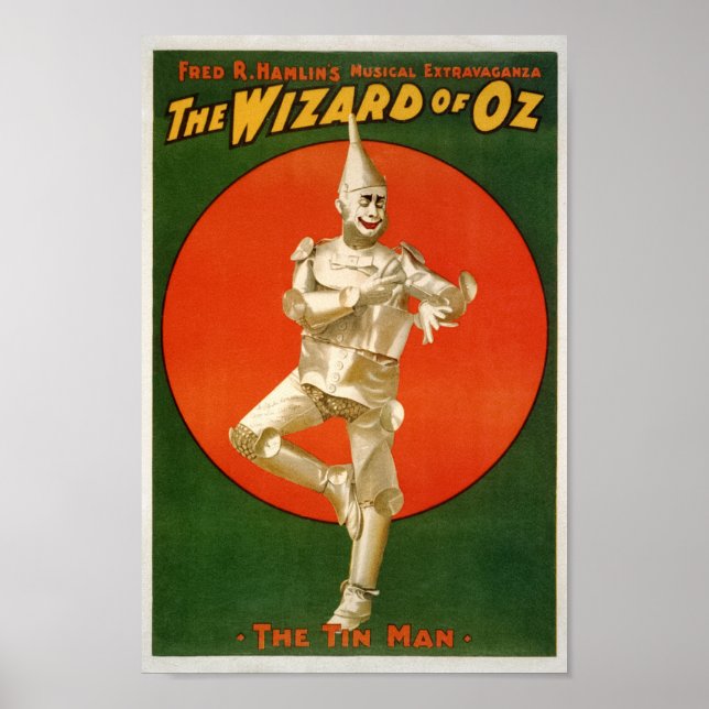 Vintage Wizard of OZ Poster (Front)