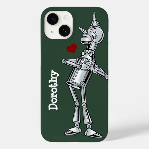 Vintage Wizard of Oz Tinman Happy Smile has Heart Case_Mate iPhone 14 Case