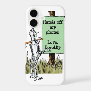 Vintage Wizard of Oz, Tinman on Yellow Brick Road iPhone 17 Case