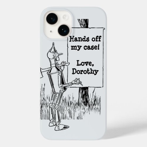 Vintage Wizard of Oz Tinman on Yellow Brick Road Case_Mate iPhone 14 Case