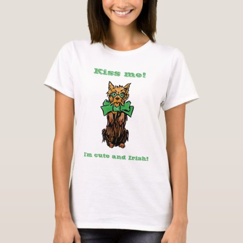 Vintage Wizard of Oz Toto Dog with Green Bow T_Shirt