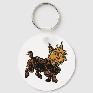 Vintage Wizard of Oz, Toto the Cute Puppy Dog Keychain