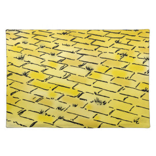 Vintage Wizard of Oz Yellow Brick Road by Denslow Placemat