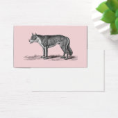 Vintage Wolf Illustration - 1800's Wolves Template (Desk)