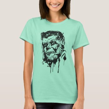 Vintage Wolfman Ladiesshirt T-shirt by 785tees at Zazzle