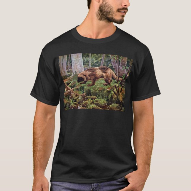 Vintage Wolverine Illustration T-Shirt (Front)