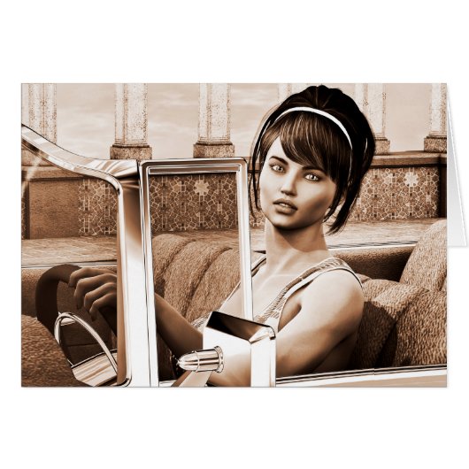 Vintage Woman (Front Horizontal)