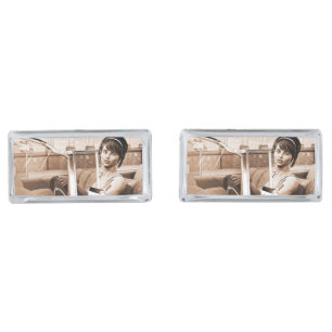 Vintage Woman Cufflinks