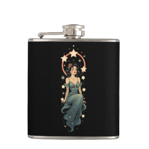 Vintage Woman Flask