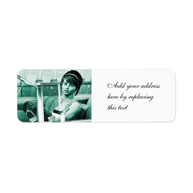 Vintage Woman Label (Front)
