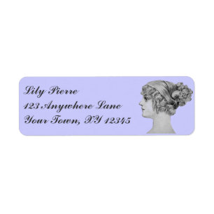 Vintage Woman Label