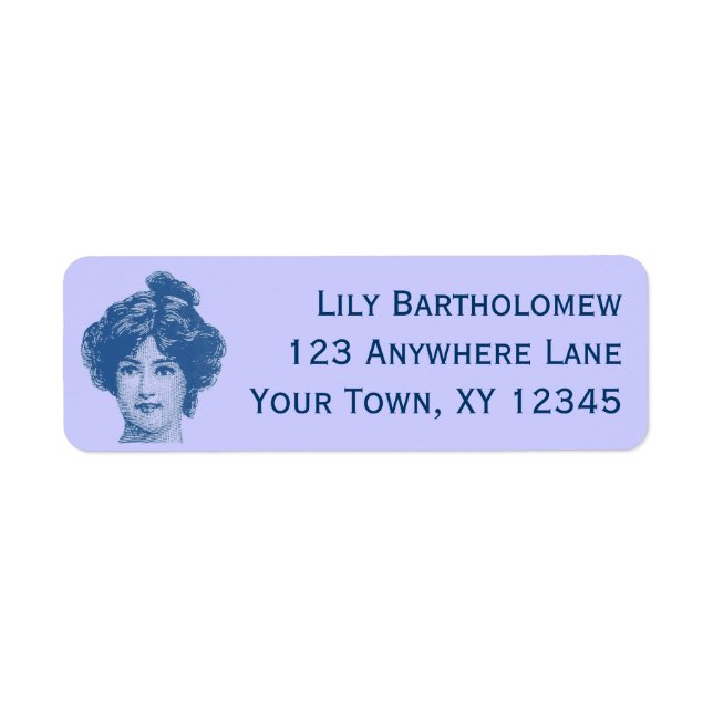 Vintage Woman Label (Front)