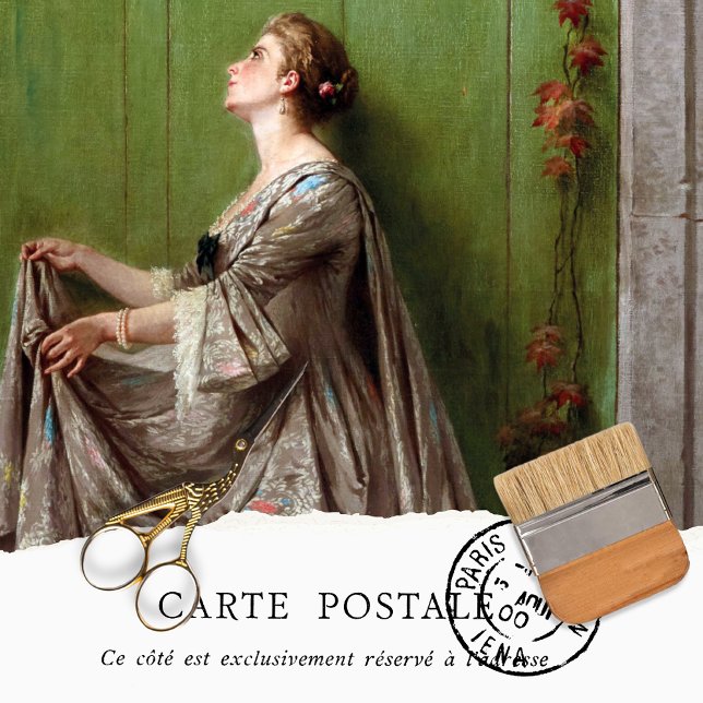 Vintage Woman Love Letter Tissue Paper (Creator Uploaded)