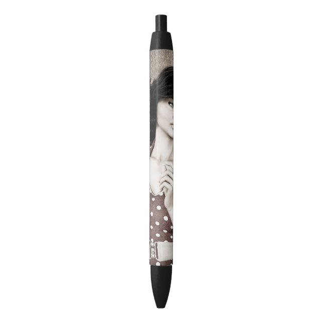Vintage Woman Pen (Front Vertical)
